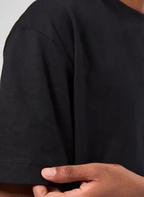 camiseta relaxed de manga curta camiseta relaxed de manga curta