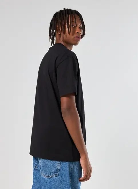 camiseta relaxed de manga curta camiseta relaxed de manga curta