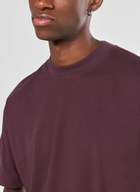 camiseta relaxed de manga curta camiseta relaxed de manga curta