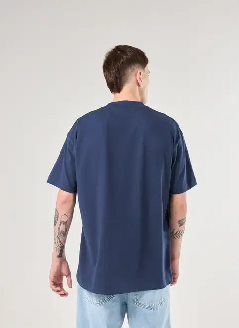 camiseta relaxed de manga curta camiseta relaxed de manga curta