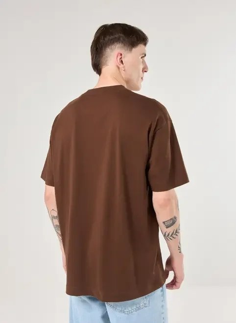 camiseta relaxed de manga curta camiseta relaxed de manga curta