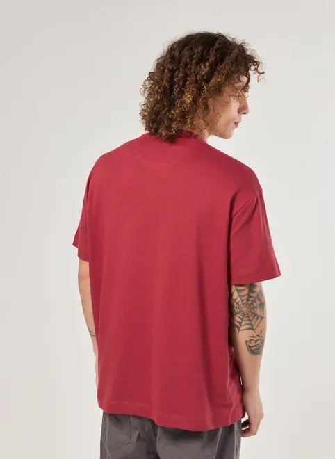 camiseta relaxed de manga curta camiseta relaxed de manga curta