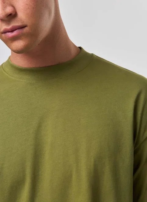 camiseta relaxed de manga curta camiseta relaxed de manga curta