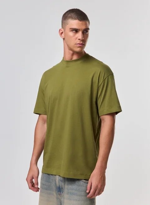 camiseta relaxed de manga curta camiseta relaxed de manga curta