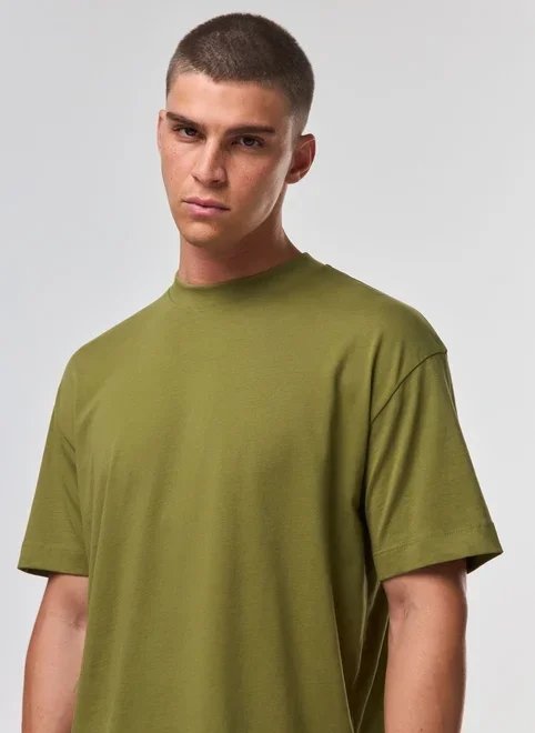 camiseta relaxed de manga curta camiseta relaxed de manga curta