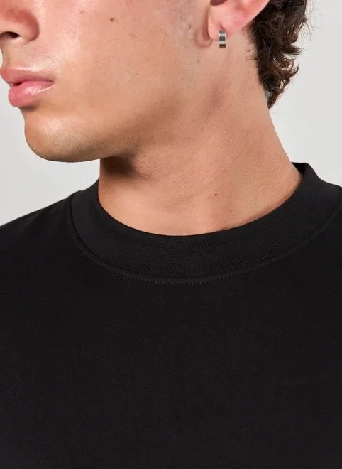 camiseta relaxed de manga curta camiseta relaxed de manga curta