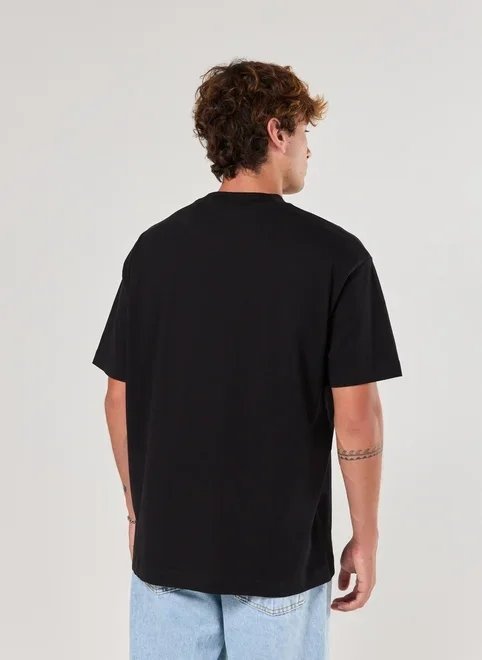 camiseta relaxed de manga curta camiseta relaxed de manga curta