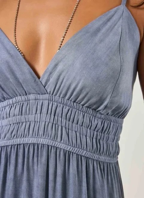 vestido longo azul estonado vestido longo azul estonado