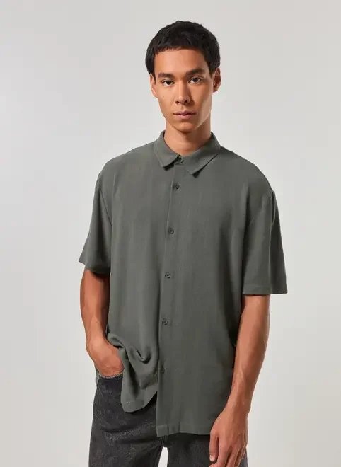 camisa com linho manga curta camisa com linho manga curta