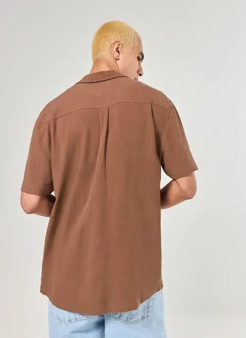 camisa com linho manga curta camisa com linho manga curta