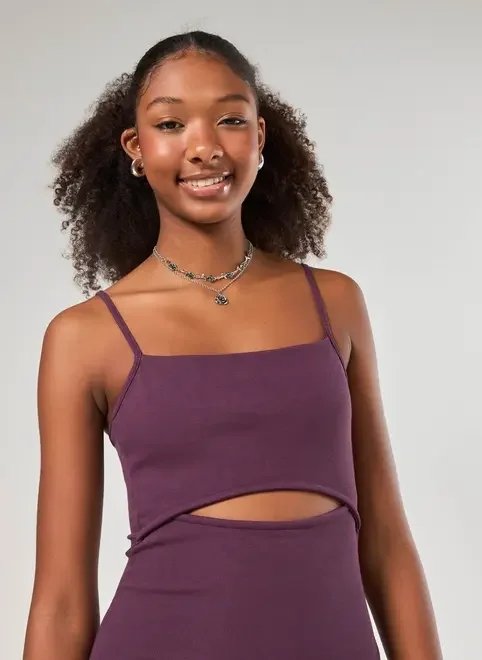 vestido tubinho midi com abertura vestido tubinho midi com abertura