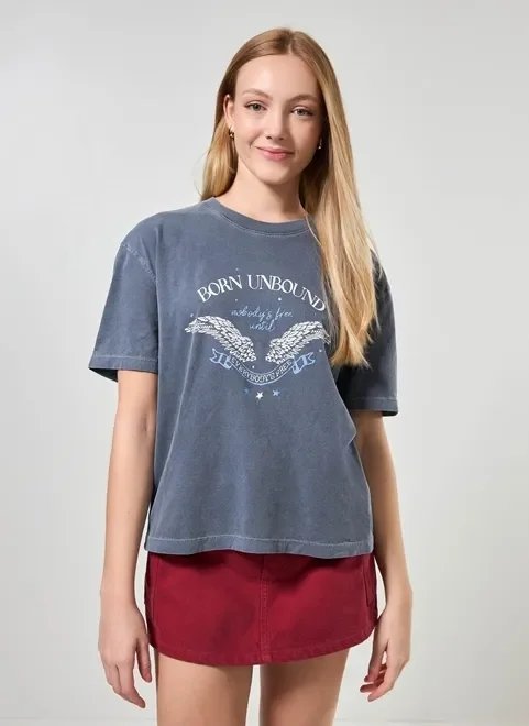 camiseta azul estonada asas camiseta azul estonada asas
