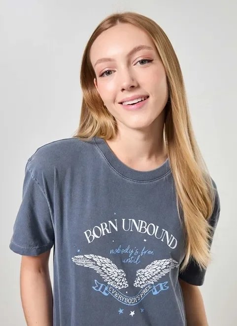 camiseta azul estonada asas camiseta azul estonada asas