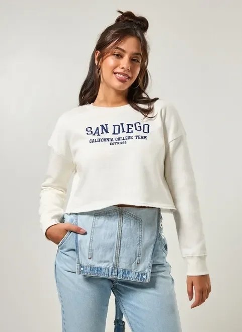 moletom off-white bordado san diego moletom off-white bordado san diego