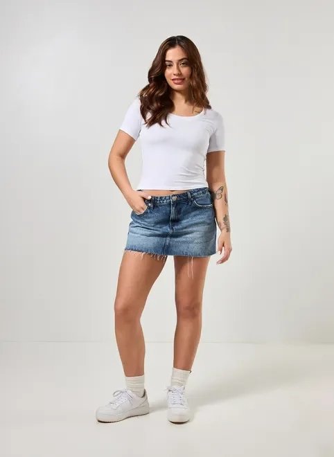 blusa básica justa manga curta blusa básica justa manga curta