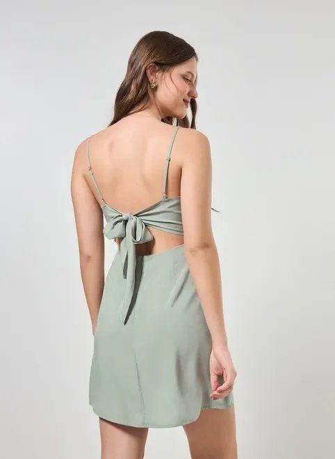 vestido curto alcinha amarração vestido curto alcinha amarração