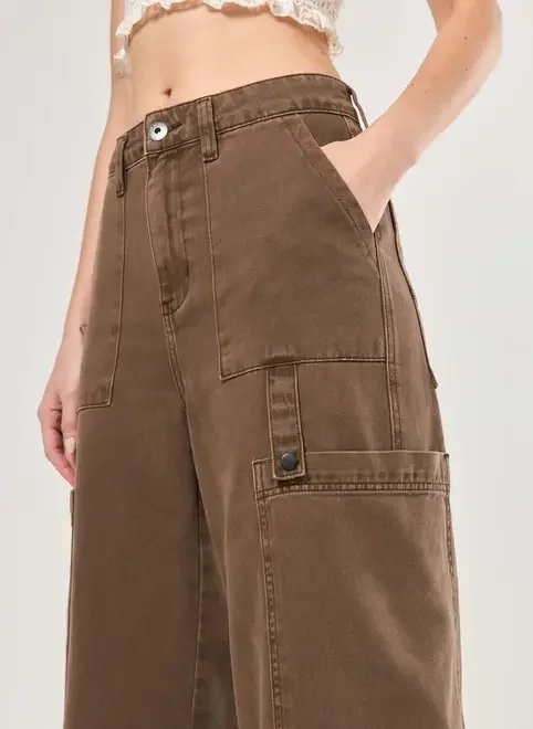 calça cargo em sarja calça cargo em sarja