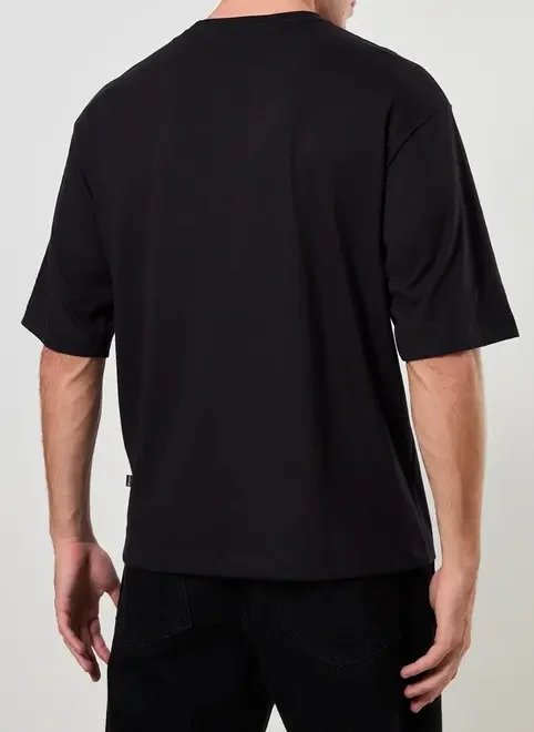 camiseta box preta com frase camiseta box preta com frase