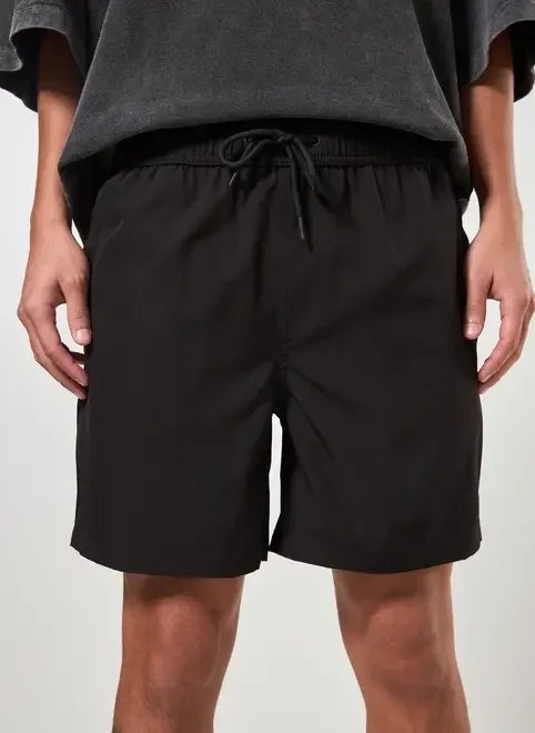 bermuda de banho preta bolso oculto bermuda de banho preta bolso oculto