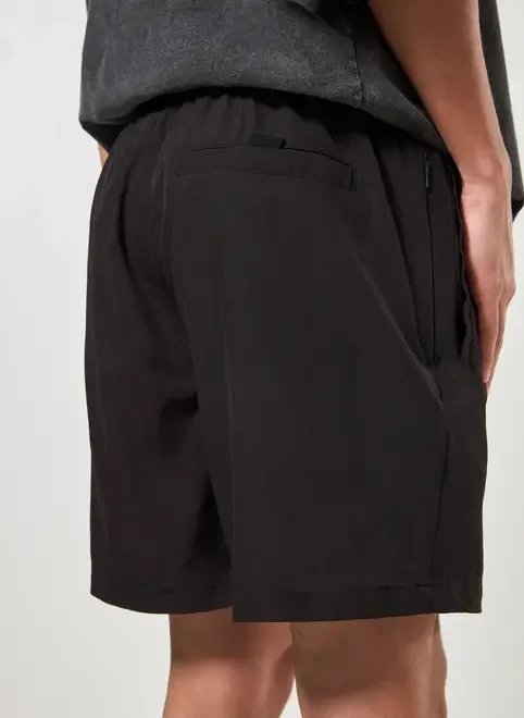 bermuda de banho preta bolso oculto bermuda de banho preta bolso oculto