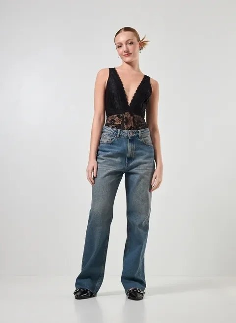 body de renda decotado em v body de renda decotado em v