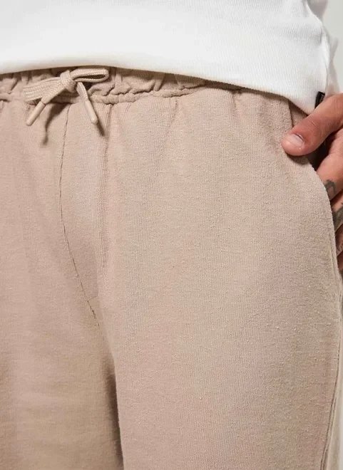 bermuda em malha atoalhada bermuda em malha atoalhada