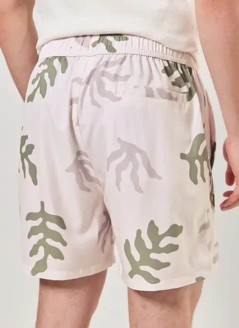 bermuda banho estampa algas bermuda banho estampa algas