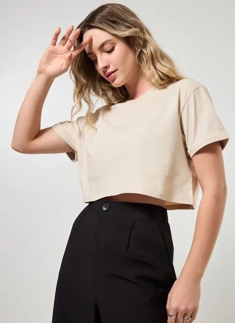 blusa cropped amplinha básica blusa cropped amplinha básica
