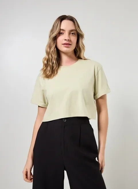 blusa cropped amplinha básica blusa cropped amplinha básica