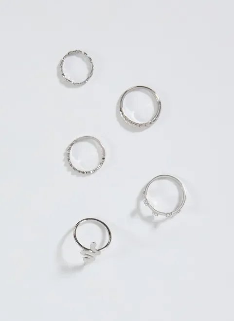 anéis prateados cobra e zircônia anéis prateados cobra e zircônia