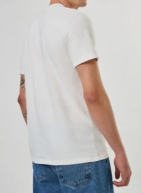 camiseta off-white estampa vermelha camiseta off-white estampa vermelha