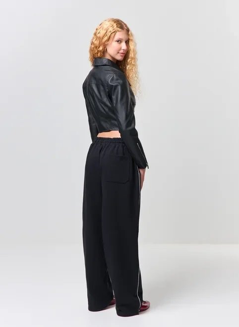 jaqueta perfecto cropped em poliuretano jaqueta perfecto cropped em poliuretano