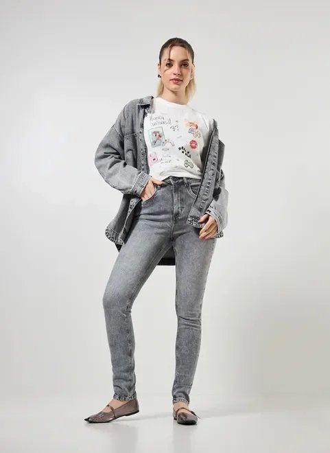 calça jeans skinny cintura alta calça jeans skinny cintura alta