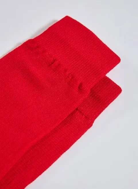 meia vermelha meia vermelha