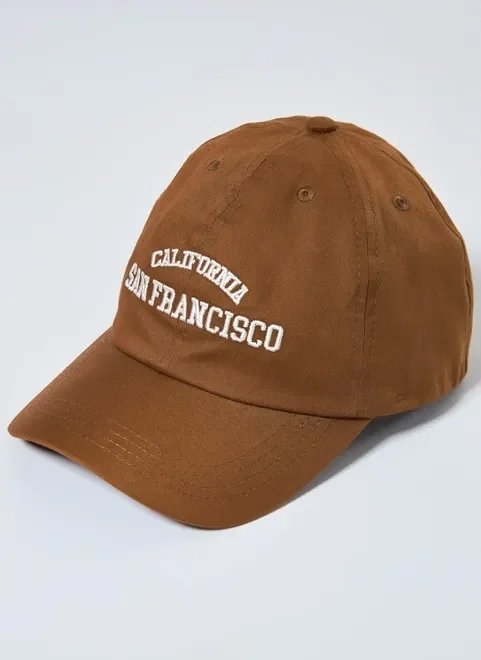 boné marrom san francisco boné marrom san francisco