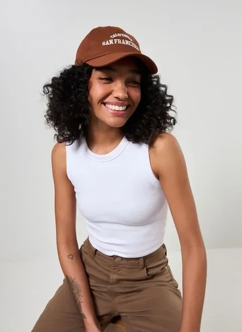 boné marrom san francisco boné marrom san francisco