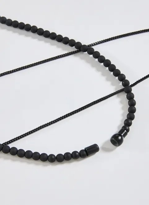conjunto com 2 colares pretos conjunto com 2 colares pretos