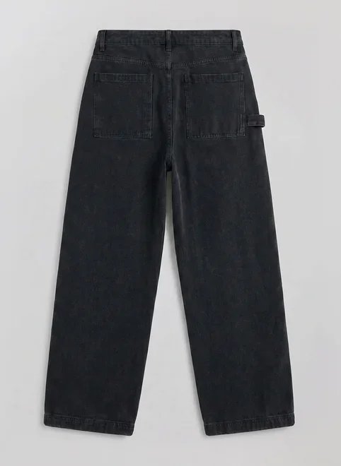 calça baggy jeans com chaveiro calça baggy jeans com chaveiro