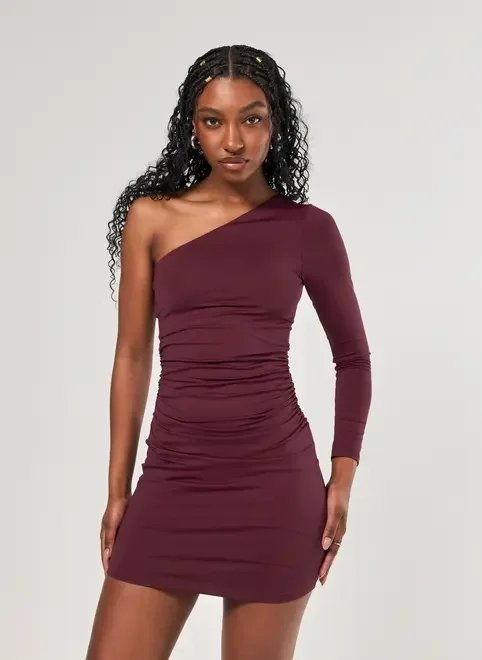 vestido em poliamida manga única vestido em poliamida manga única