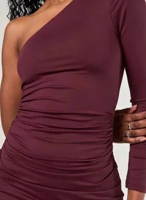 vestido em poliamida manga única vestido em poliamida manga única