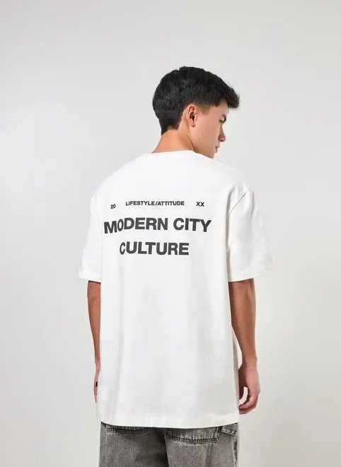 camiseta box em malhão com escrito camiseta box em malhão com escrito