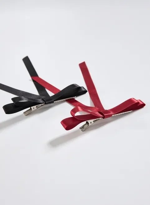 kit laços preto e vermelho kit laços preto e vermelho