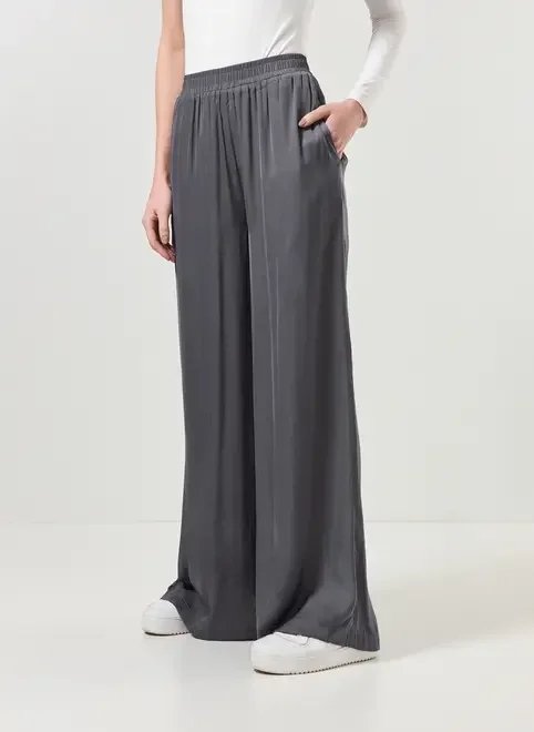 calça pantalona cinza chumbo calça pantalona cinza chumbo