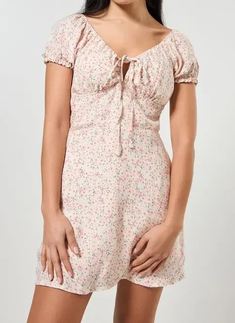 vestido macaquinho romântico florzinhas vestido macaquinho romântico florzinhas