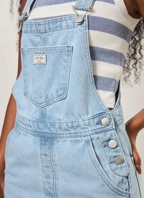 macacão curto jeans macacão curto jeans