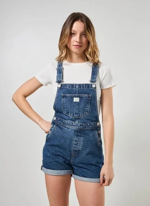 macacão curto jeans macacão curto jeans