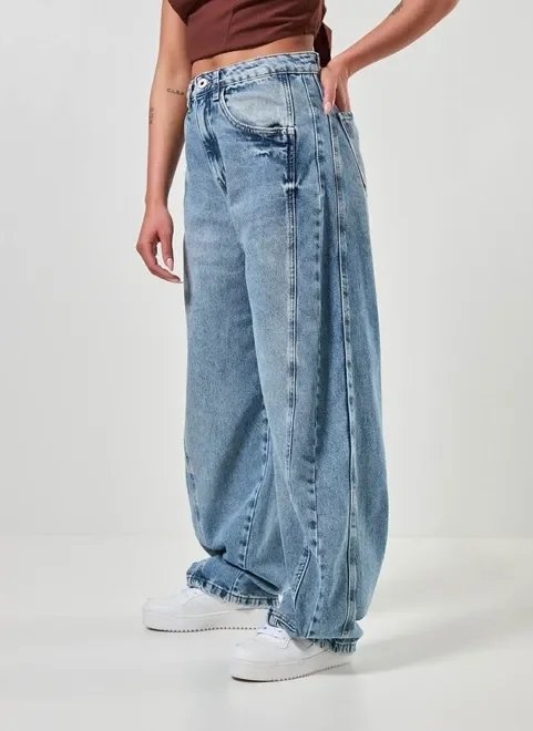 calça jeans barrel calça jeans barrel