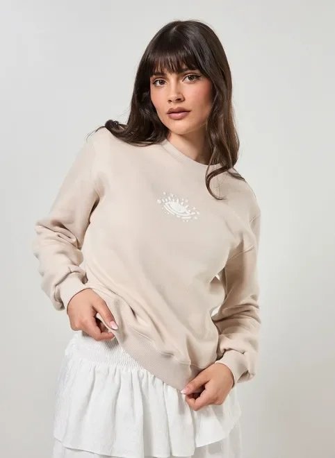 moletom estampa olho em relevo moletom estampa olho em relevo