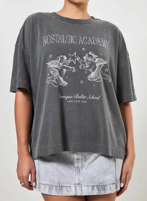 camiseta box oversized estonada anjos camiseta box oversized estonada anjos