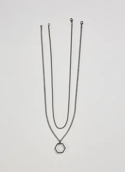 dupla de colares hexágono dupla de colares hexágono